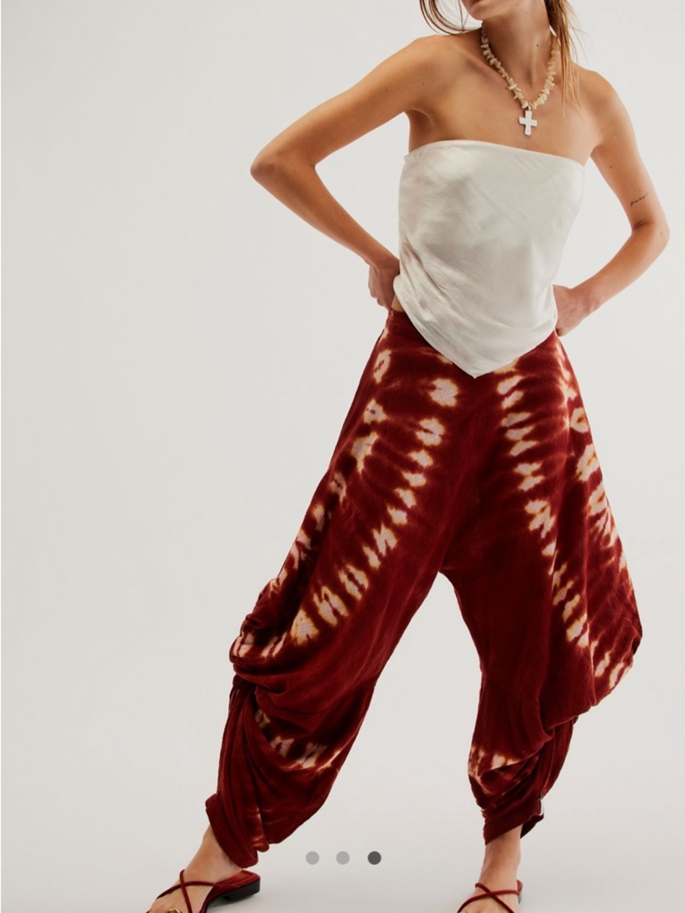 One Teaspoon Hand Dyed Harem Trousers